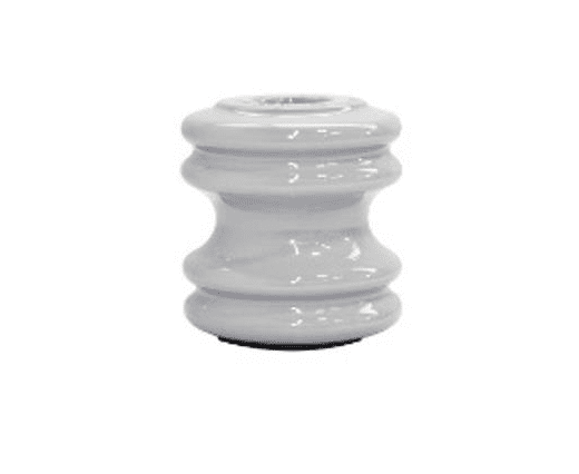 Aislador Porcelana Tipo Carrete